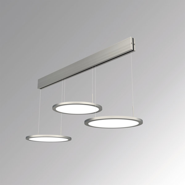 Metro Lane Ungewöhnliche LED-Pendelleuchte 3-flammig Waltham | Wayfair.de